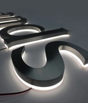 Aluminium Channel Letters Signage Board in Hyderabad