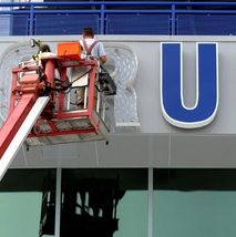 lighting name board for shop